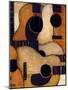 Guitars-Daniel Patrick Kessler-Mounted Giclee Print