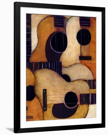 Guitars-Daniel Patrick Kessler-Framed Giclee Print