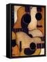 Guitars-Daniel Patrick Kessler-Framed Stretched Canvas