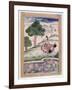 Gujari Ragini, Ragamala Album, School of Rajasthan, 19th Century-null-Framed Giclee Print