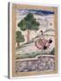 Gujari Ragini, Ragamala Album, School of Rajasthan, 19th Century-null-Stretched Canvas