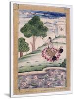 Gujari Ragini, Ragamala Album, School of Rajasthan, 19th Century-null-Stretched Canvas