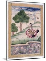 Gujari Ragini, Ragamala Album, School of Rajasthan, 19th Century-null-Mounted Giclee Print