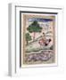 Gujari Ragini, Ragamala Album, School of Rajasthan, 19th Century-null-Framed Giclee Print