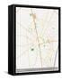Gujranwala, Pakistan Map-null-Framed Stretched Canvas