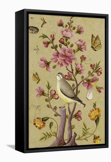 Gul-O Bulbul, Qajar Persia 19th Century-null-Framed Stretched Canvas