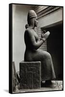 Gula, Ancient Mesopotamian Goddess of Healing-Science Source-Framed Stretched Canvas