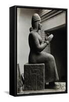 Gula, Ancient Mesopotamian Goddess of Healing-Science Source-Framed Stretched Canvas