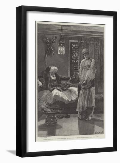 Gulbeyaz-Richard Caton Woodville II-Framed Giclee Print