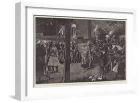 Gulbeyaz-Richard Caton Woodville II-Framed Giclee Print