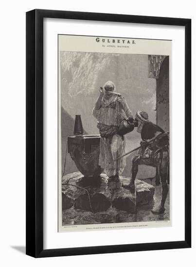 Gulbeyaz-Richard Caton Woodville II-Framed Giclee Print