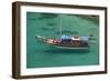 Gulet in Paradise Cove (Ilica Buku), Bodrum, Mugla, Turkey-Ali Kabas-Framed Photographic Print