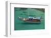 Gulet in Paradise Cove (Ilica Buku), Bodrum, Mugla, Turkey-Ali Kabas-Framed Photographic Print