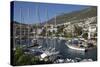 Gulets in Harbour, Kalkan, Lycia-Stuart Black-Stretched Canvas