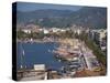 Gulets in the Harbour with the Town and Hills in the Background, Marmaris, Anatolia, Turkey Minor-Miller John-Stretched Canvas