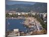 Gulets in the Harbour with the Town and Hills in the Background, Marmaris, Anatolia, Turkey Minor-Miller John-Mounted Photographic Print