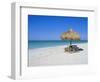 Gulf Coast Beach, Longboat Key, Florida, USA-Fraser Hall-Framed Photographic Print