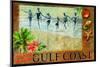 Gulf Coast-Chris Vest-Mounted Art Print