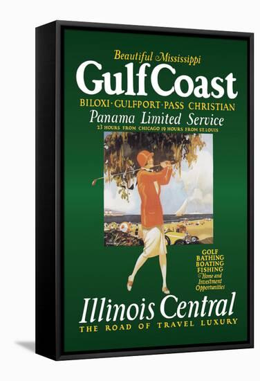 Gulf Coast-Paul Proehl-Framed Stretched Canvas