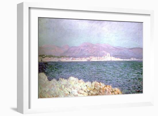 Gulf of Antibes, 1888-Claude Monet-Framed Giclee Print