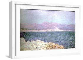 Gulf of Antibes, 1888-Claude Monet-Framed Giclee Print