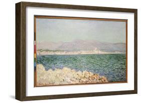 Gulf of Antibes, 1888-Claude Monet-Framed Giclee Print