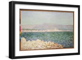 Gulf of Antibes, 1888-Claude Monet-Framed Giclee Print