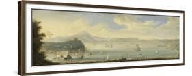 Gulf of Naples, Circle of Caspar Van Wittel-Caspar van Wittel-Framed Premium Giclee Print