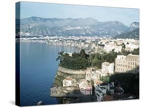 Gulf of Naples Italy Overlooking Sorrento and Nearby Mountains-null-Stretched Canvas