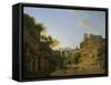 Gulf of Naples-Josephus Augustus Knip-Framed Stretched Canvas