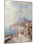 Gulf of Salerno, Amalfi-Franz Richard Unterberger-Mounted Giclee Print