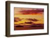 Gulf of St. Lawrence at sunse, York Harbor, Newfoundland, Canada.-Mike Grandmaison-Framed Photographic Print