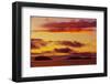 Gulf of St. Lawrence at sunse, York Harbor, Newfoundland, Canada.-Mike Grandmaison-Framed Photographic Print