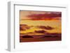 Gulf of St. Lawrence at sunse, York Harbor, Newfoundland, Canada.-Mike Grandmaison-Framed Photographic Print