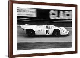 Gulf Porsche 917 in Action, C1970-C1971-null-Framed Photographic Print