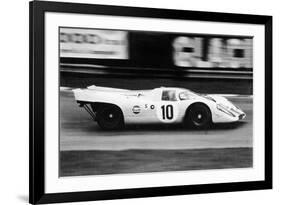 Gulf Porsche 917 in Action, C1970-C1971-null-Framed Photographic Print