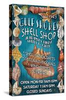 Gulf Shores, Alabama - Shell Shop-Lantern Press-Stretched Canvas