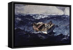 Gulf Stream-Winslow Homer-Framed Stretched Canvas