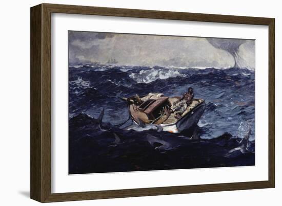 Gulf Stream-Winslow Homer-Framed Giclee Print