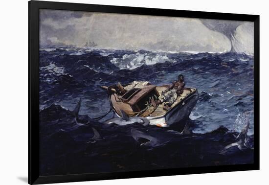Gulf Stream-Winslow Homer-Framed Giclee Print
