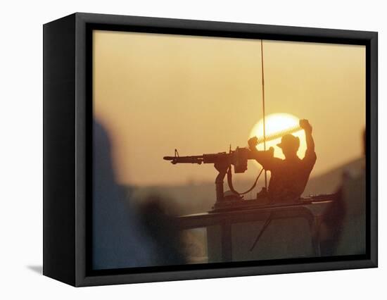 Gulf War 1990-Diether Endlicher-Framed Stretched Canvas