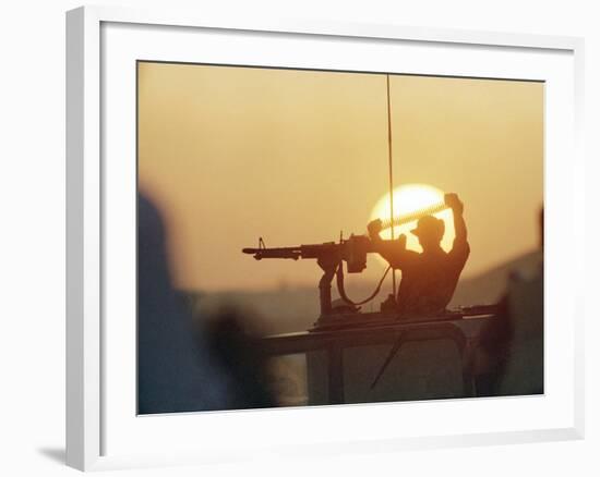 Gulf War 1990-Diether Endlicher-Framed Photographic Print