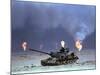 Gulf War Iraqi Tank-David Longstreath-Mounted Photographic Print