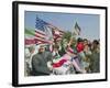 Gulf War Kuwait Liberation-J. Scott Applewhite-Framed Photographic Print