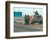 Gulf War U.S. Marines-Peter Dejong-Framed Photographic Print