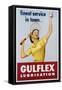 Gulflex Lubrication Poster-null-Framed Stretched Canvas