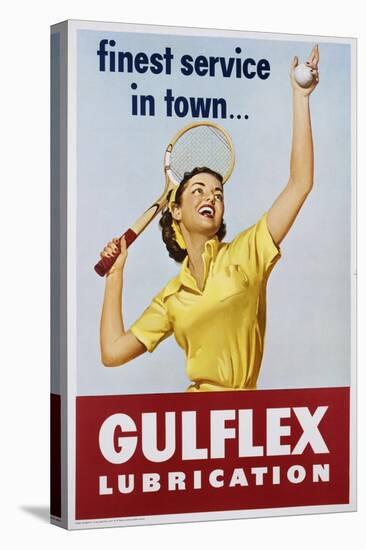 Gulflex Lubrication Poster-null-Stretched Canvas