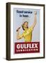 Gulflex Lubrication Poster-null-Framed Giclee Print