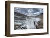 Gulfoss Waterfall Iceland-null-Framed Art Print