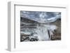 Gulfoss Waterfall Iceland-null-Framed Art Print